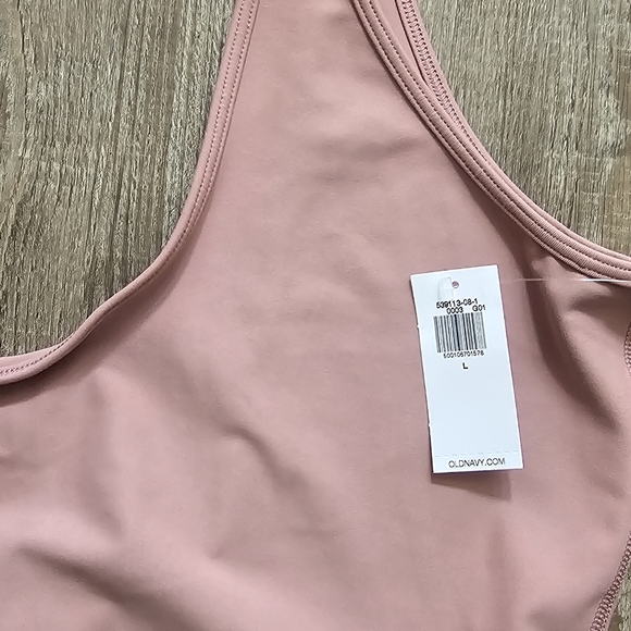 Old Navy pink bodysuit size large NWT - Picture 3 of 4